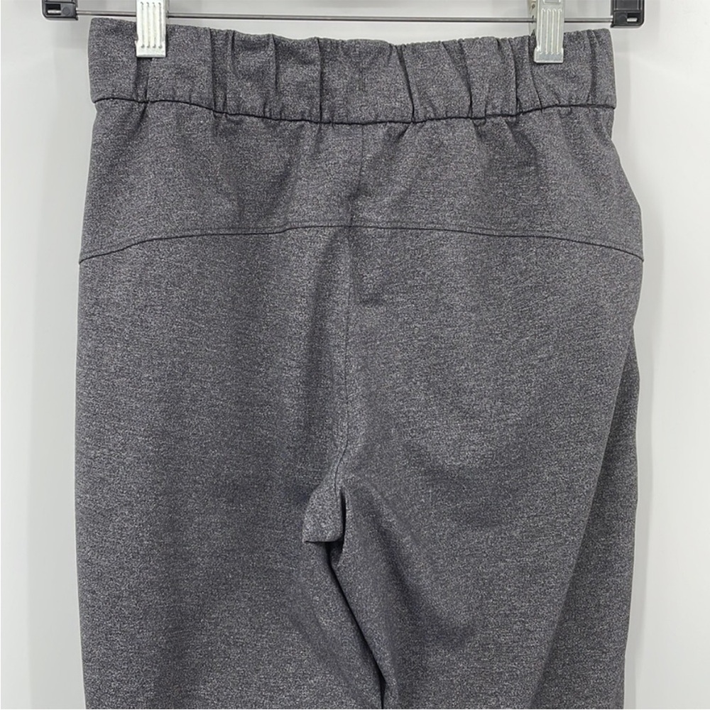 Lululemon Athletica On The Fly 7/8 Luxstreme Everday Pants Heathered Gray- Sz 4 - Picture 10 of 16